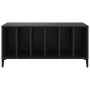 Mueble para discos madera contrachapada negro 100x38x48 cm en Armarios y almacenamiento | Comprar online en Foru.es