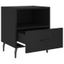 Mesitas de noche 2 uds madera ingeniería negro 40x35x47,5 cm de vidaXL, Mesitas de noche - Ref: Foro24-827471, Precio: 71,72 ...