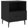 Mesitas de noche 2 uds madera ingeniería negro 40x35x47,5 cm de vidaXL, Mesitas de noche - Ref: Foro24-827471, Precio: 71,72 ...
