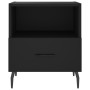 Mesitas de noche 2 uds madera ingeniería negro 40x35x47,5 cm de vidaXL, Mesitas de noche - Ref: Foro24-827471, Precio: 71,72 ...