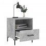 Mesita noche 2 uds madera ingeniería gris hormigón 40x35x47,5cm de vidaXL, Mesitas de noche - Ref: Foro24-827445, Precio: 58,...