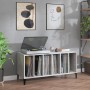 Mueble discos madera contrachapada gris hormigón 100x38x48 cm en Armarios y almacenamiento | Comprar online en Foru.es