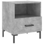 Mesita noche 2 uds madera ingeniería gris hormigón 40x35x47,5cm de vidaXL, Mesitas de noche - Ref: Foro24-827445, Precio: 58,...