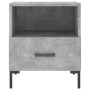 Mesita noche 2 uds madera ingeniería gris hormigón 40x35x47,5cm de vidaXL, Mesitas de noche - Ref: Foro24-827445, Precio: 58,...
