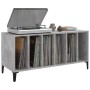 Mueble discos madera contrachapada gris hormigón 100x38x48 cm en Armarios y almacenamiento | Comprar online en Foru.es