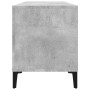 Mueble discos madera contrachapada gris hormigón 100x38x48 cm en Armarios y almacenamiento | Comprar online en Foru.es