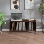 Mueble discos madera contrachapada roble marrón 100x38x48 cm en Armarios y almacenamiento | Comprar online en Foru.es