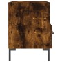 Mesita de noche madera ingeniería roble ahumado 40x35x47,5 cm de vidaXL, Mesitas de noche - Ref: Foro24-827446, Precio: 33,66...