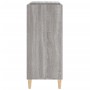 Mueble discos madera contrachapada gris Sonoma 84,5x38x89 cm en Armarios y almacenamiento | Comprar online en Foru.es