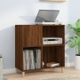 Mueble discos madera contrachapada roble marrón 84,5x38x89 cm en Armarios y almacenamiento | Comprar online en Foru.es