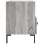 Mesitas noche 2 uds madera ingeniería gris Sonoma 40x35x47,5 cm de vidaXL, Mesitas de noche - Ref: Foro24-827449, Precio: 60,...