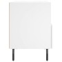 Mesitas de noche 2 uds madera ingeniería blanco 40x35x47,5 cm de vidaXL, Mesitas de noche - Ref: Foro24-827469, Precio: 83,31...