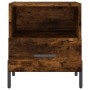 Mesita noche 2 uds madera ingeniería roble ahumado 40x35x47,5cm de vidaXL, Mesitas de noche - Ref: Foro24-827463, Precio: 61,...