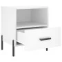 Nachttische 2 Stk. Holzwerkstoff weiß 40x35x47,5 cm von vidaXL, Nachttische - Ref: Foro24-827453, Preis: 85,38 €, Rabatt: %