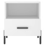 Mesitas de noche 2 uds madera ingeniería blanco 40x35x47,5 cm de vidaXL, Mesitas de noche - Ref: Foro24-827453, Precio: 86,44...