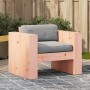 Sofá de jardín madera maciza Douglas 79x60x62 cm en Sofás de exterior | Comprar online en Foru.es