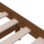 Estructura de cama madera maciza marrón miel 100x200 cm de vidaXL, Camas y somieres - Ref: Foro24-814877, Precio: 106,12 €, D...