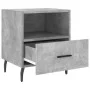 Nightstand 2 pcs concrete gray engineered wood 40x35x47.5cm by vidaXL, Nightstands - Ref: Foro24-827477, Price: 58,25 €, Disc...
