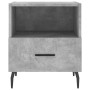 Mesita noche 2 uds madera ingeniería gris hormigón 40x35x47,5cm de vidaXL, Mesitas de noche - Ref: Foro24-827477, Precio: 58,...