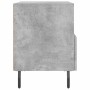 Mesita noche 2 uds madera ingeniería gris hormigón 40x35x47,5cm de vidaXL, Mesitas de noche - Ref: Foro24-827477, Precio: 58,...