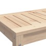Banco de jardín madera maciza de pino 82,5x35x45 cm en Bancos de jardín | Comprar online en Foru.es