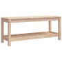Banco de jardín de madera maciza de pino 108x35x45 cm en Bancos de jardín | Comprar online en Foru.es