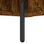 Mesita de noche madera ingeniería roble ahumado 40x35x47,5 cm de vidaXL, Mesitas de noche - Ref: Foro24-827478, Precio: 45,50...