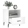 Nightstand 2 pcs glossy white engineered wood 40x35x47.5cm by vidaXL, Nightstands - Ref: Foro24-827473, Price: 61,52 €, Disco...