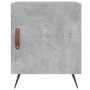Mesitas noche 2 uds madera ingeniería gris hormigón 40x40x50 cm de vidaXL, Mesitas de noche - Ref: Foro24-827509, Precio: 48,...