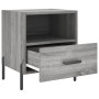 Mesitas noche 2 uds madera ingeniería gris Sonoma 40x35x47,5 cm de vidaXL, Mesitas de noche - Ref: Foro24-827465, Precio: 63,...