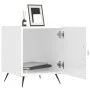 Nightstands 2 pcs glossy white engineered wood 40x40x50 cm by vidaXL, Nightstands - Ref: Foro24-827505, Price: 52,82 €, Disco...