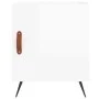 Nightstands 2 pcs glossy white engineered wood 40x40x50 cm by vidaXL, Nightstands - Ref: Foro24-827505, Price: 52,82 €, Disco...
