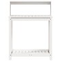 Mesa plantación con estantes madera pino blanco 82,5x50x109,5cm en Soportes para macetas | Comprar online en Foru.es