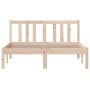 Estructura de cama madera maciza 120x200 cm de vidaXL, Camas y somieres - Ref: Foro24-814879, Precio: 96,01 €, Descuento: %