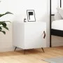 Mesita de noche madera de ingeniería blanco 40x40x50 cm de vidaXL, Mesitas de noche - Ref: Foro24-827500, Precio: 29,33 €, De...