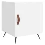 Engineered wood white bedside table 40x40x50 cm by vidaXL, Nightstands - Ref: Foro24-827500, Price: 29,33 €, Discount: %