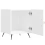 Mesita de noche madera de ingeniería blanco 40x40x50 cm de vidaXL, Mesitas de noche - Ref: Foro24-827500, Precio: 29,33 €, De...