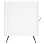 Mesita de noche madera de ingeniería blanco 40x40x50 cm de vidaXL, Mesitas de noche - Ref: Foro24-827500, Precio: 29,33 €, De...