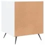 Mesita de noche madera de ingeniería blanco 40x40x50 cm de vidaXL, Mesitas de noche - Ref: Foro24-827500, Precio: 29,33 €, De...