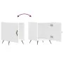 Engineered wood white bedside table 40x40x50 cm by vidaXL, Nightstands - Ref: Foro24-827500, Price: 29,33 €, Discount: %
