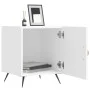 Mesita de noche madera de ingeniería blanco 40x40x50 cm de vidaXL, Mesitas de noche - Ref: Foro24-827500, Precio: 29,33 €, De...