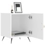 Mesita de noche madera de ingeniería blanco 40x40x50 cm de vidaXL, Mesitas de noche - Ref: Foro24-827500, Precio: 29,57 €, De...