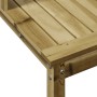 Mesa plantación con estantes madera impregnada 82,5x50x109,5 cm en Soportes para macetas | Comprar online en Foru.es