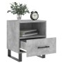 Mesita noche 2 uds madera ingeniería gris hormigón 40x35x47,5cm de vidaXL, Mesitas de noche - Ref: Foro24-827493, Precio: 69,...