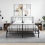 Mesita noche 2 uds madera ingeniería roble ahumado 40x35x47,5cm de vidaXL, Mesitas de noche - Ref: Foro24-827495, Precio: 62,...