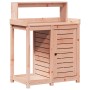 Mesa de plantación con estantes madera Douglas 82,5x50x109,5 cm en Soportes para macetas | Comprar online en Foru.es