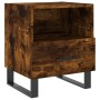 Mesita noche 2 uds madera ingeniería roble ahumado 40x35x47,5cm de vidaXL, Mesitas de noche - Ref: Foro24-827495, Precio: 62,...
