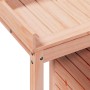 Mesa de plantación con estantes madera Douglas 82,5x50x109,5 cm en Soportes para macetas | Comprar online en Foru.es