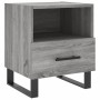 Mesitas noche 2 uds madera ingeniería gris Sonoma 40x35x47,5 cm de vidaXL, Mesitas de noche - Ref: Foro24-827497, Precio: 87,...