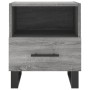 Mesitas noche 2 uds madera ingeniería gris Sonoma 40x35x47,5 cm de vidaXL, Mesitas de noche - Ref: Foro24-827497, Precio: 87,...
